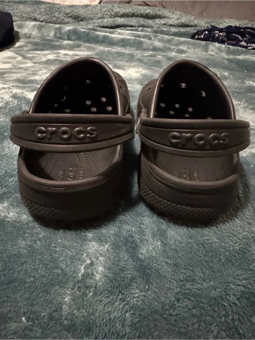 Crocs Classic Clog Black Kids Junior 2 Slip-On Shoes Y2K Streetwear Minimalist